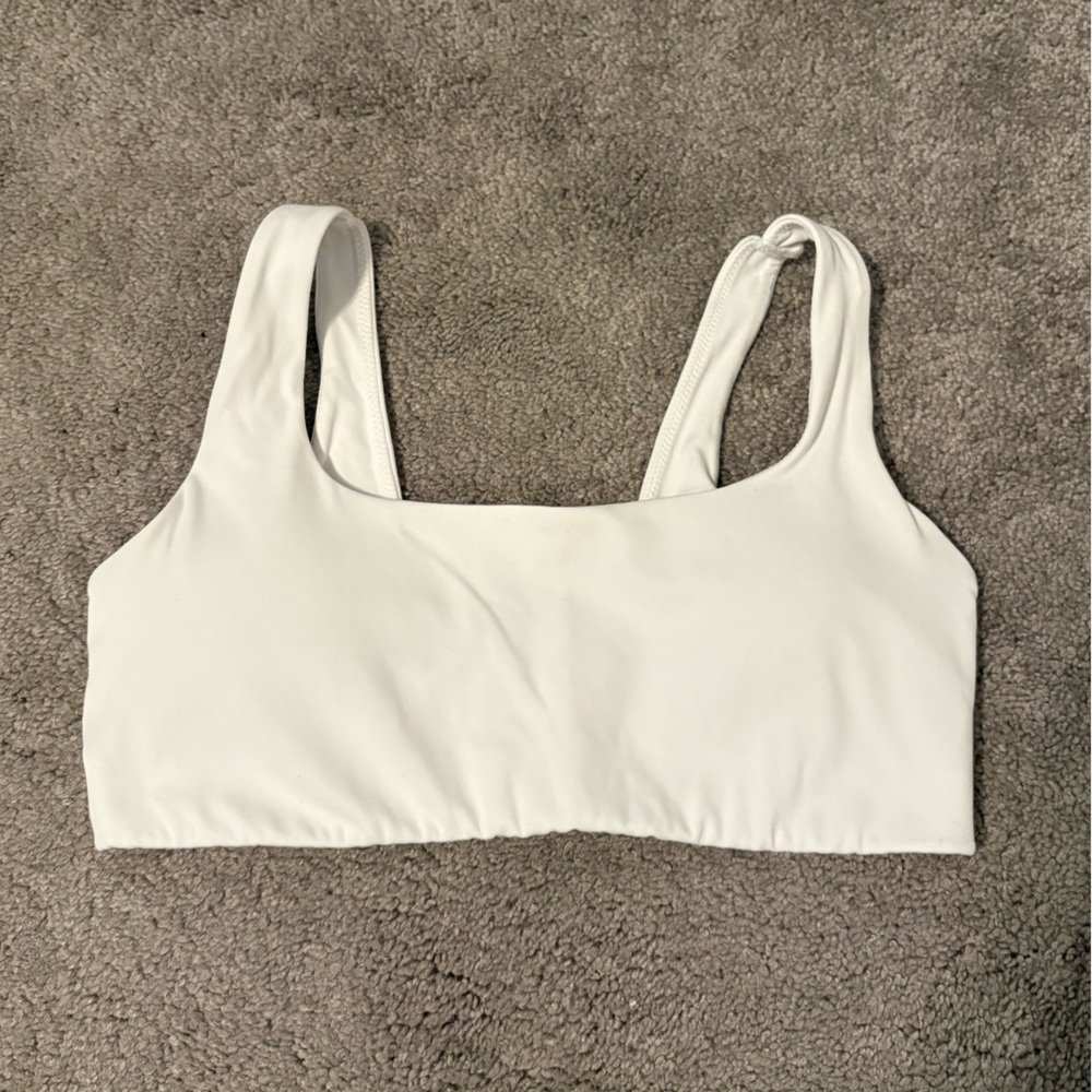 Aerie White Sports Bra